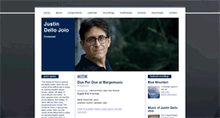 Desktop Screenshot of justindellojoio.com